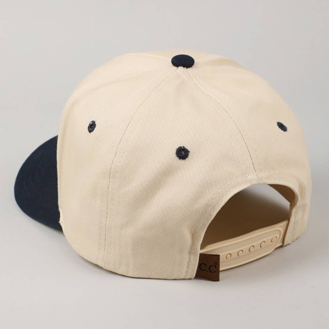 FATHERHOOD Embroidered Two-Tone Trucker Hat (Peppercorn)