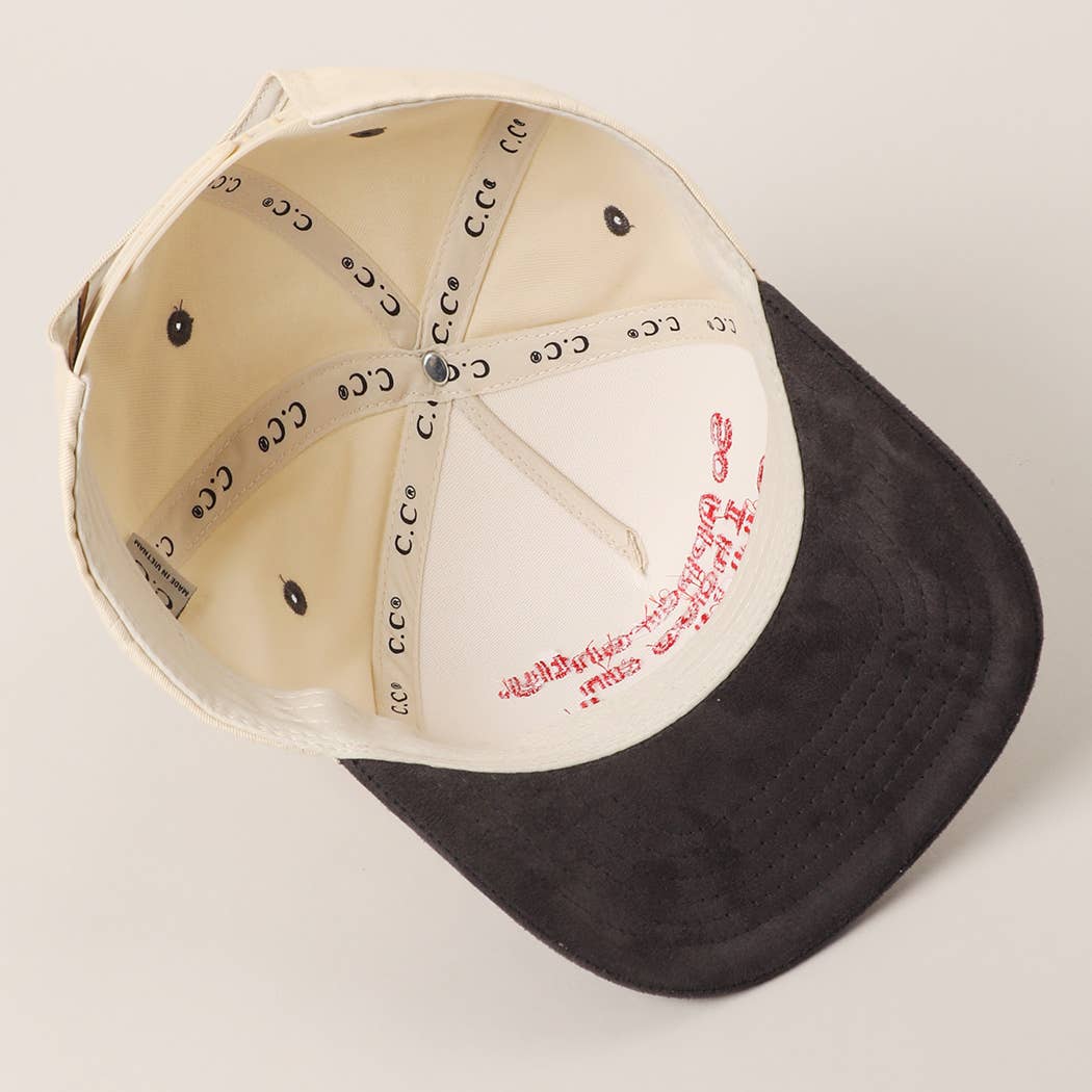 So Apparently I Have An Attitude Suede Dad Hat (Grey Suede)