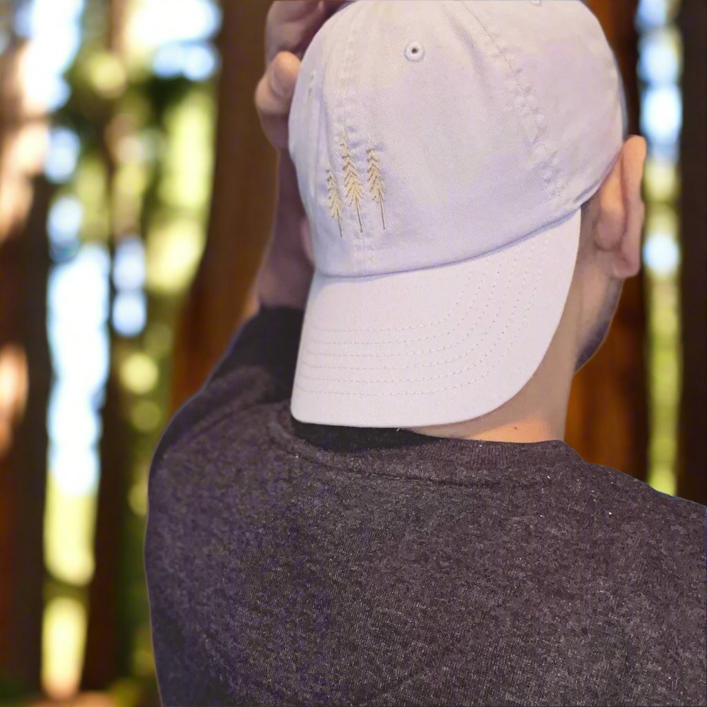 Sequoia Tree Dad Hat (Lavender)