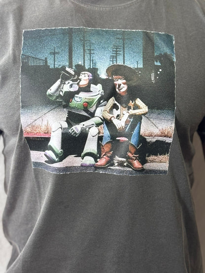 Existential Crisis Comfort Colors Graphic Tee (Charcoal)