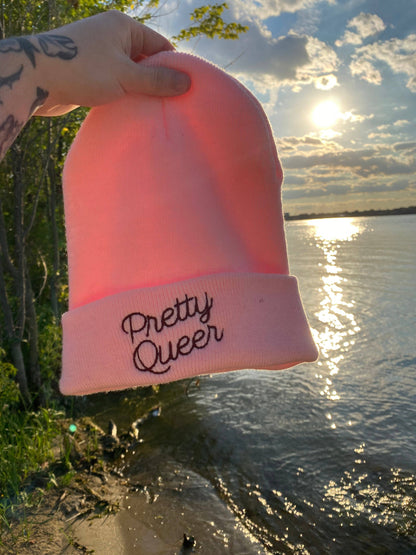 Pretty Queer Beanie (Pink)