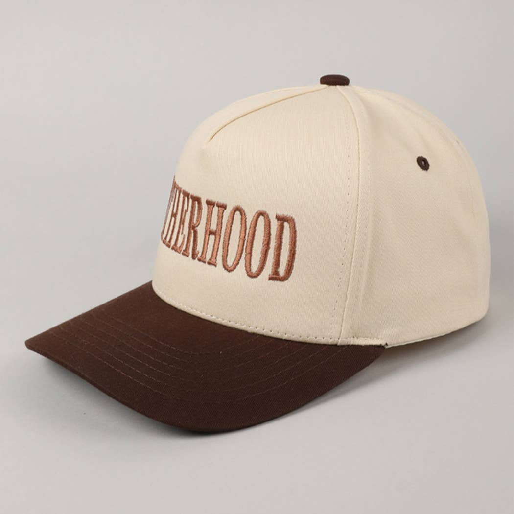 FATHERHOOD Embroidered Two-Tone Trucker Hat (Espresso)