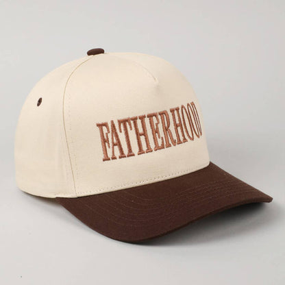 FATHERHOOD Embroidered Two-Tone Trucker Hat (Espresso)