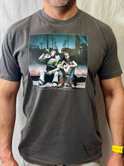 Existential Crisis Comfort Colors Graphic Tee (Charcoal)