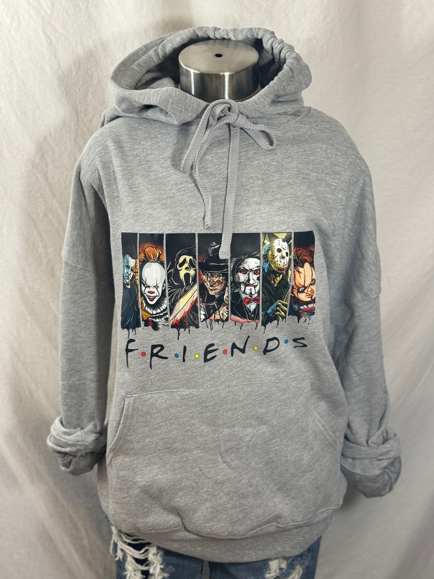 Slasher Movie Friends Hoodie