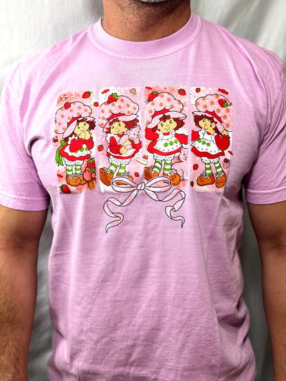 A Friendship Before Time Comfort Colors Graphic Tee (Berry)