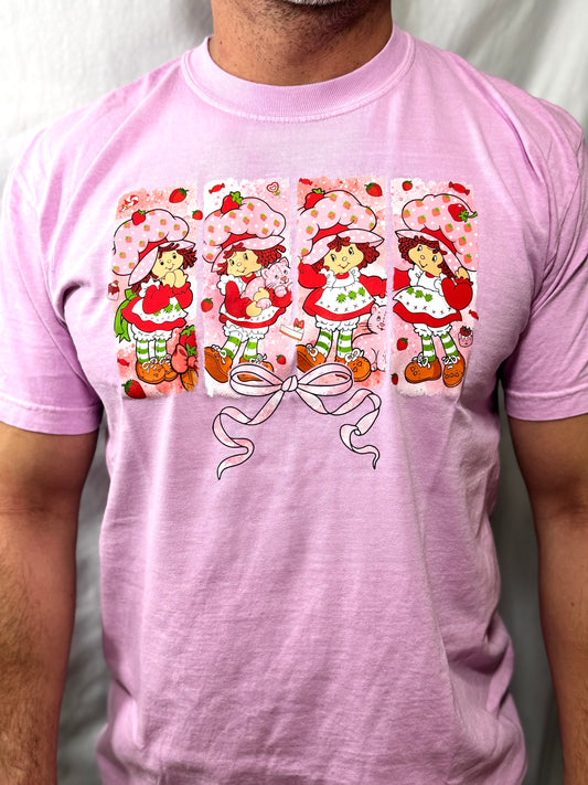 A Friendship Before Time Comfort Colors Graphic Tee (Berry)