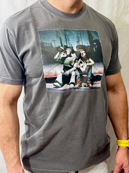 Existential Crisis Comfort Colors Graphic Tee (Charcoal)