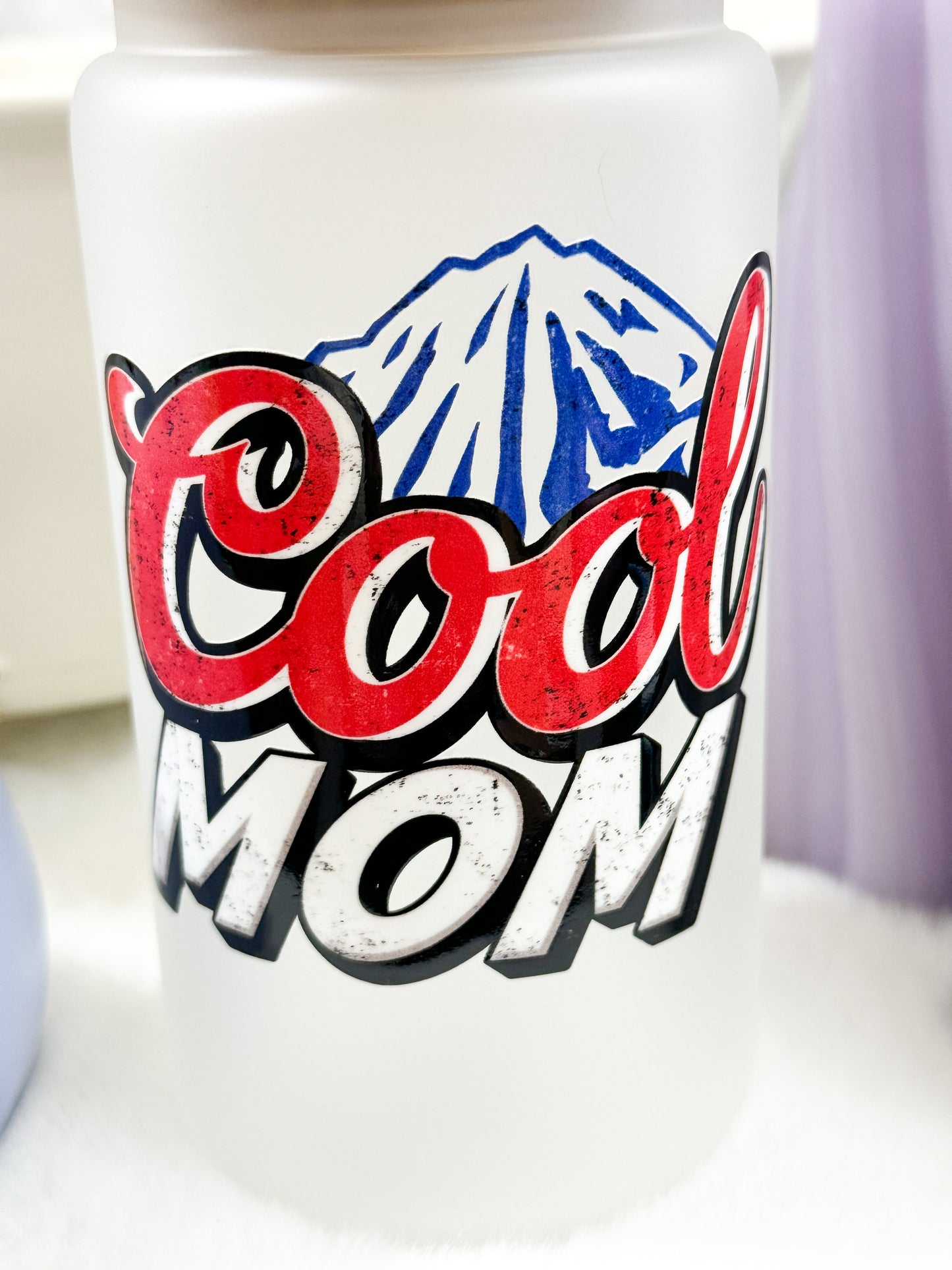 The Cool Mom Glass Tumbler - 16oz