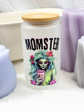 Load image into Gallery viewer, Momster Glass Tumbler - 16oz
