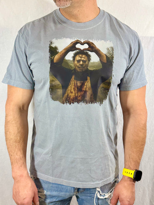 Romance Ain't Dead Comfort Colors Graphic Tee (Slate Blue)