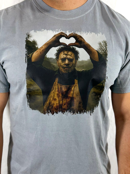 Romance Ain't Dead Comfort Colors Graphic Tee (Slate Blue)