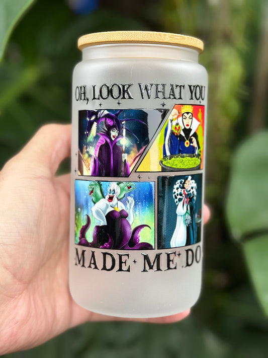 Look What You Made Me Do Glass Tumbler - 16oz