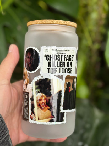 High School Never Ends Scream Glass Tumbler - 16oz