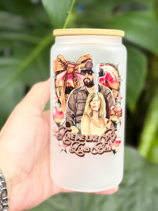 Unconventional Love Stories Glass Tumbler - 16oz