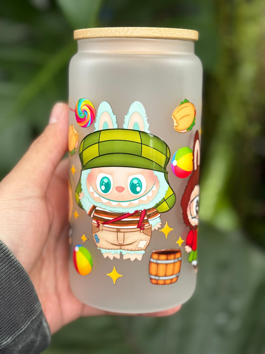 el Chavo bubu Glass Tumbler - 16oz