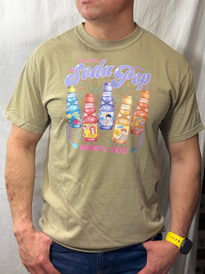 My Little Soda Pop Comfort Colors Graphic Tee (Sage Advice)