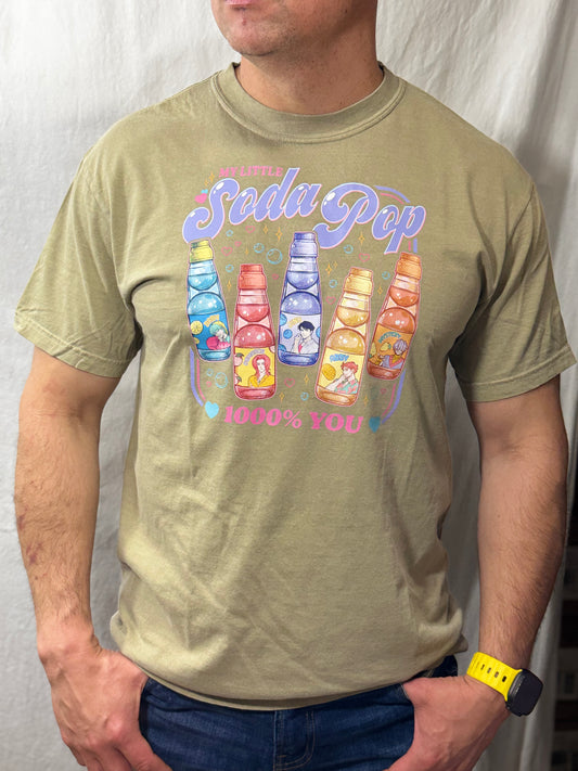 My Little Soda Pop Comfort Colors Graphic Tee (Sage Advice)