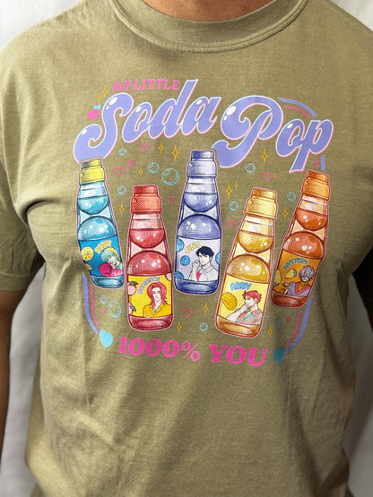 My Little Soda Pop Comfort Colors Graphic Tee (Sage Advice)