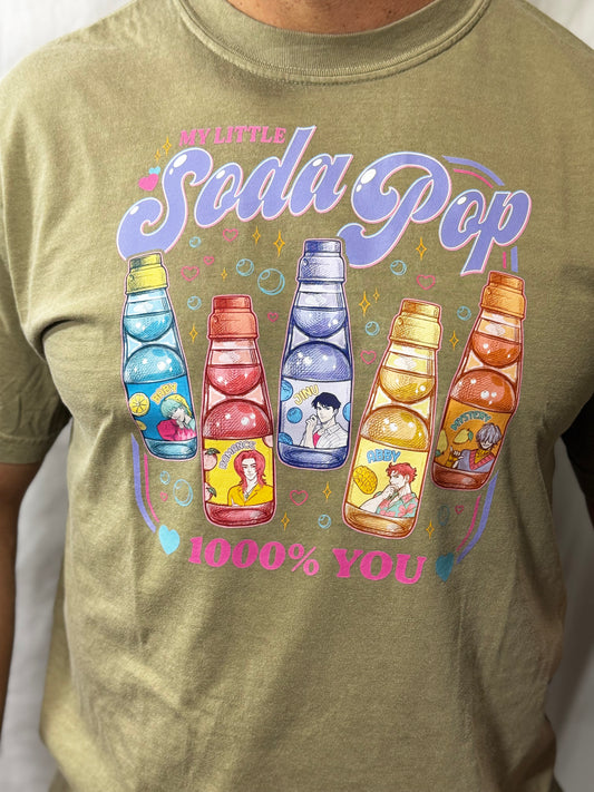 My Little Soda Pop Comfort Colors Graphic Tee (Sage Advice)