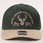 Buck Around And Find Out Embroidered Trucker Hat (Khaki Green)