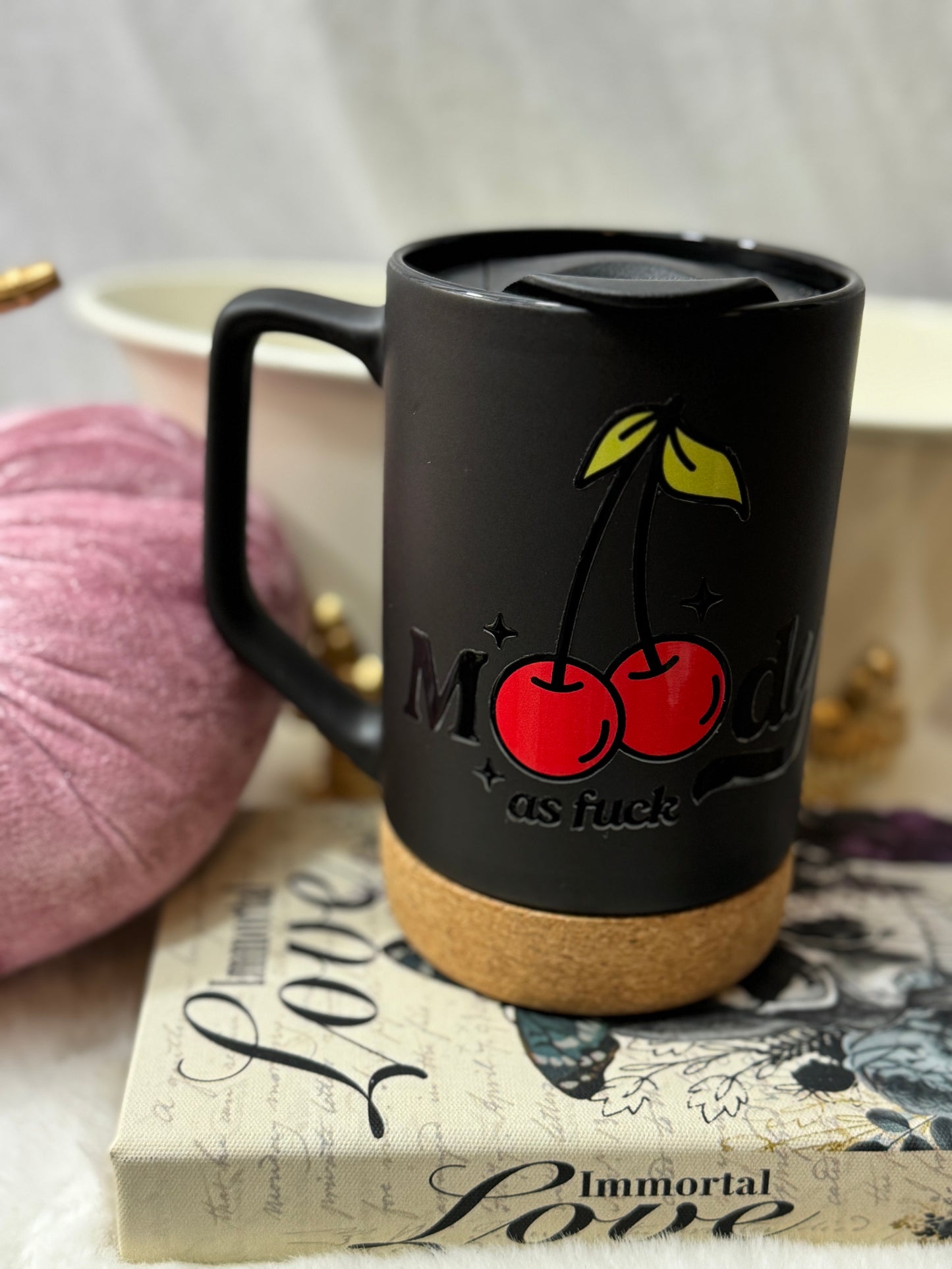 Moody As Fuck Ceramic Mug - 17oz