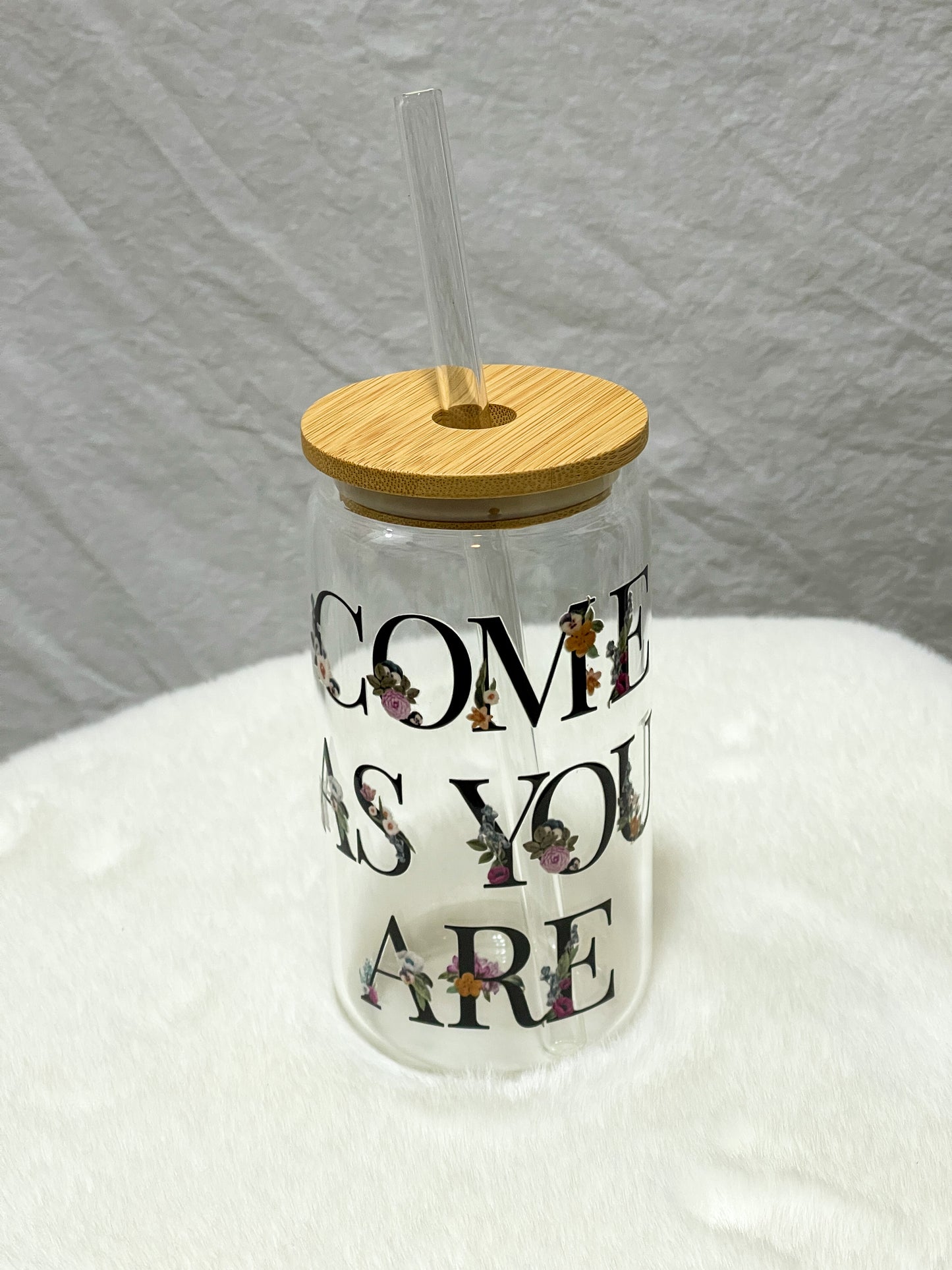 Come As You Are Glass Tumbler - 16oz