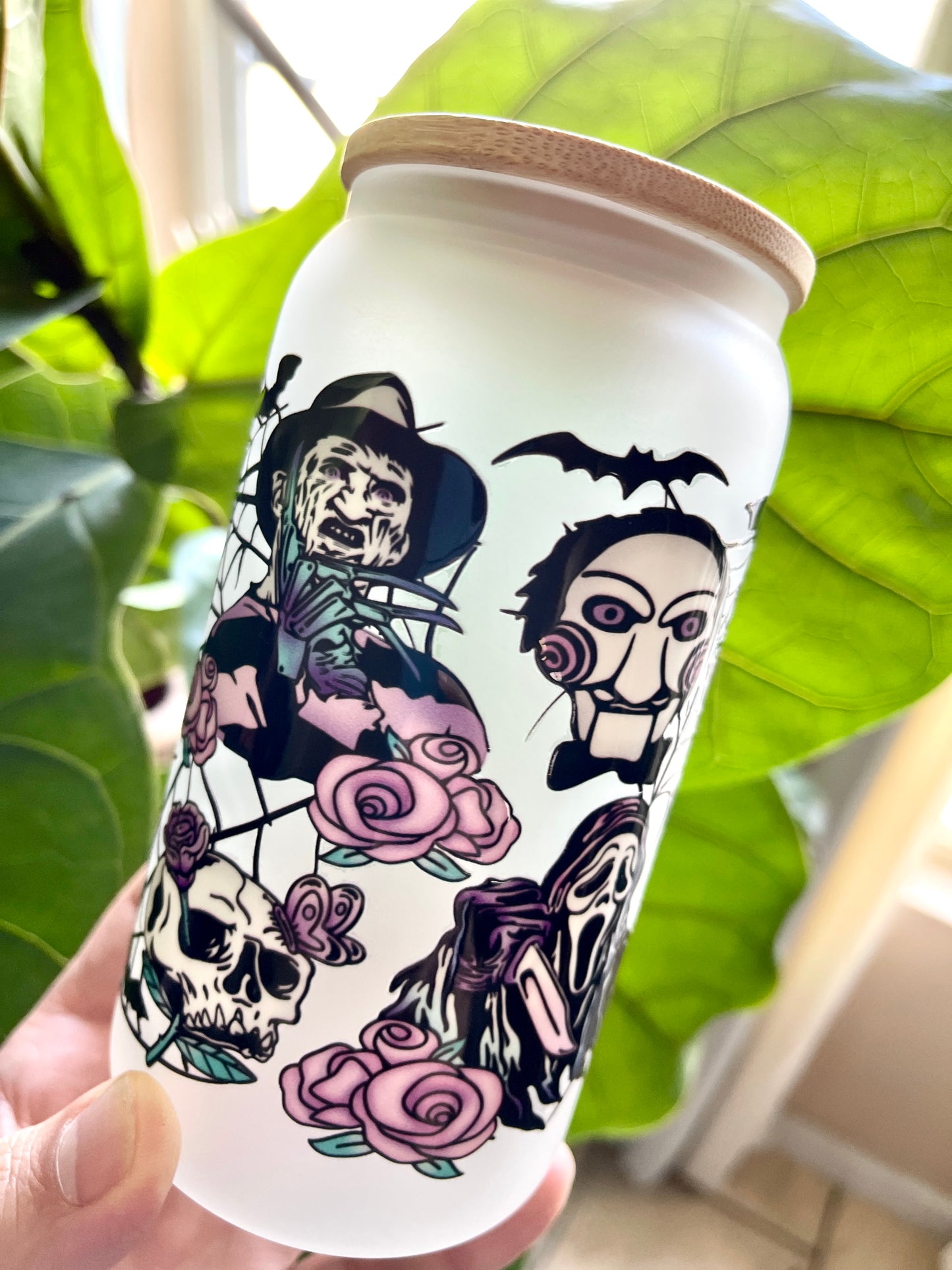 Horror Film Club Glass Tumbler - 16oz