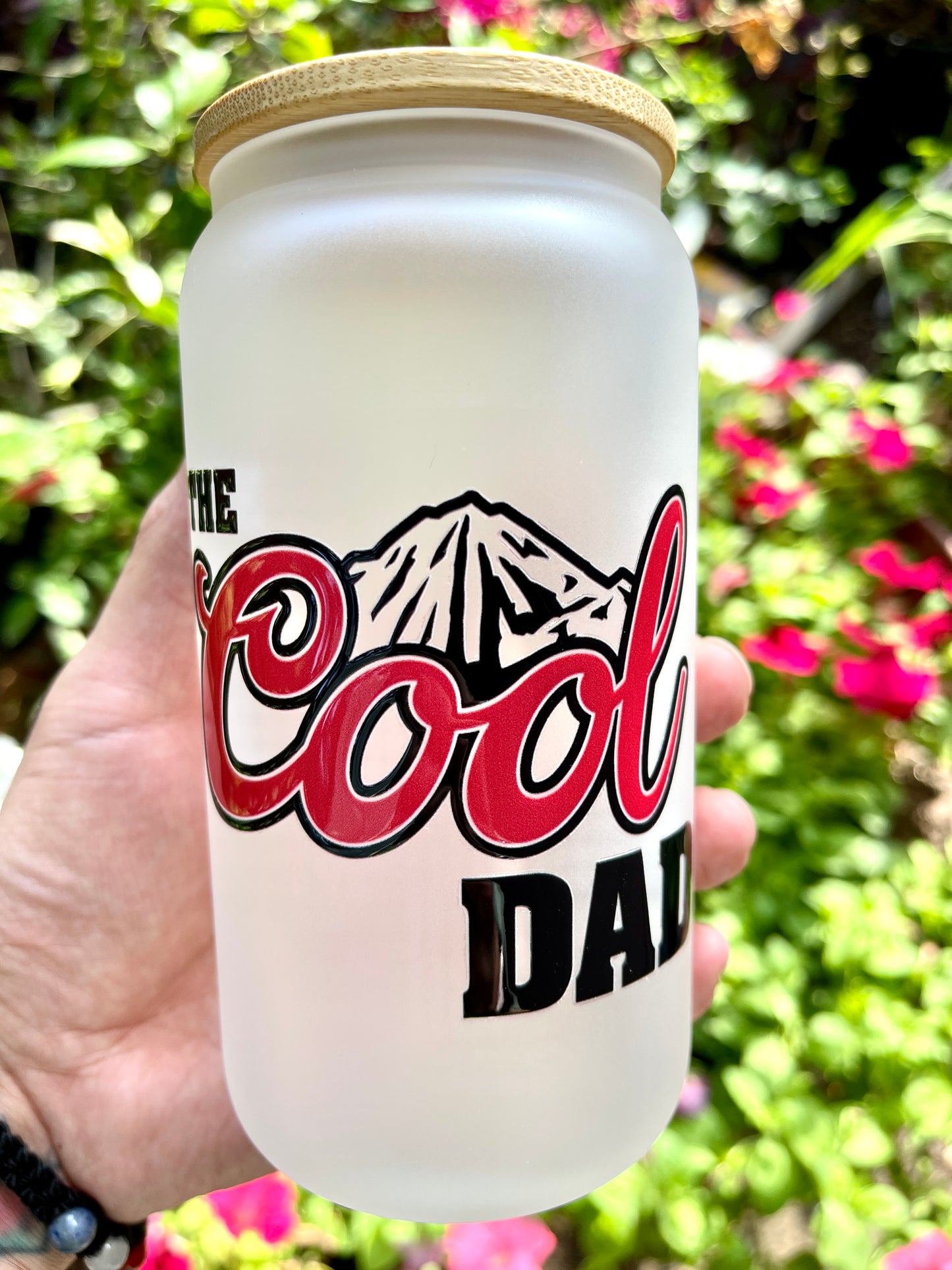 The Cool Dad Glass Tumbler - 16oz