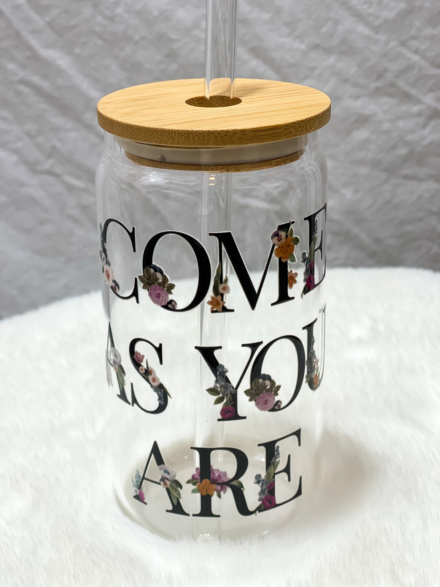 Come As You Are Glass Tumbler - 16oz