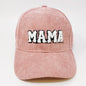 Corduroy Mama Varsity Cap (Powder Pink)