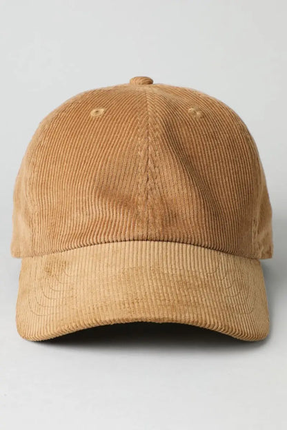 Harvey Corduroy Adjustable Dad Hat