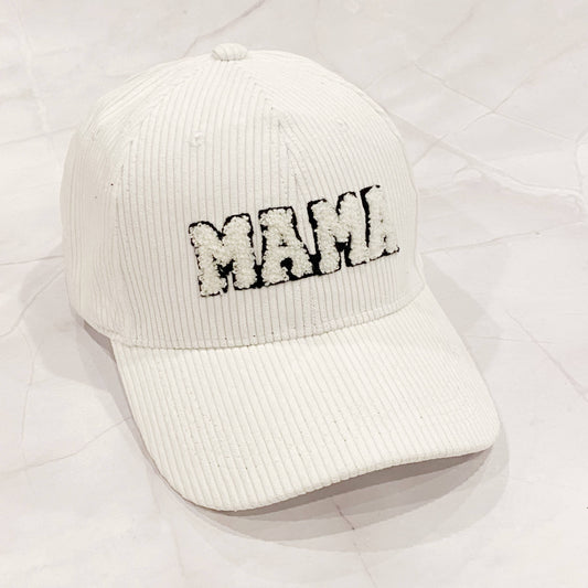 Corduroy Mama Varsity Cap (White Foam)