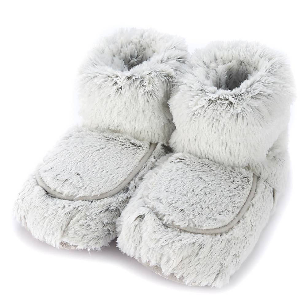 Marshmallow Gray Boots Warmies