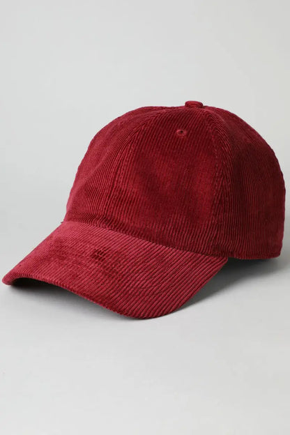 Harvey Corduroy Adjustable Dad Hat