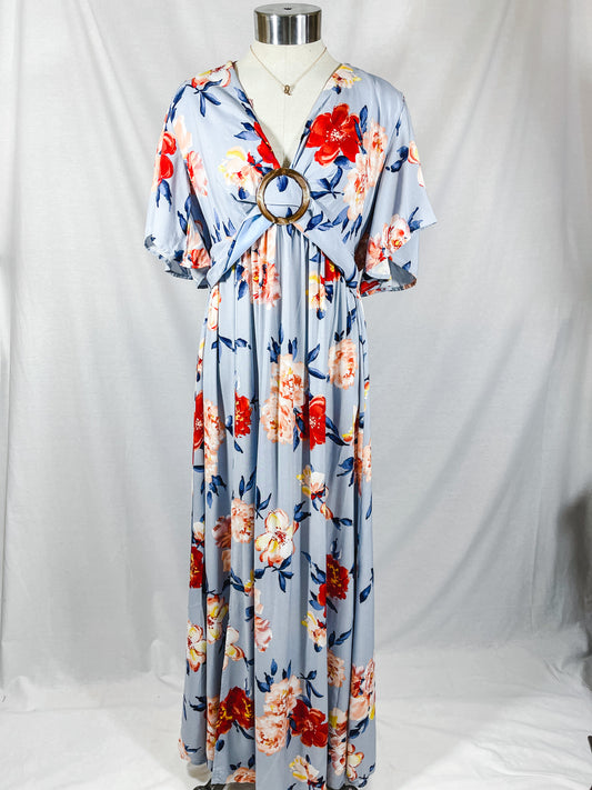 Flora Vacay Vibes Maxi Dress