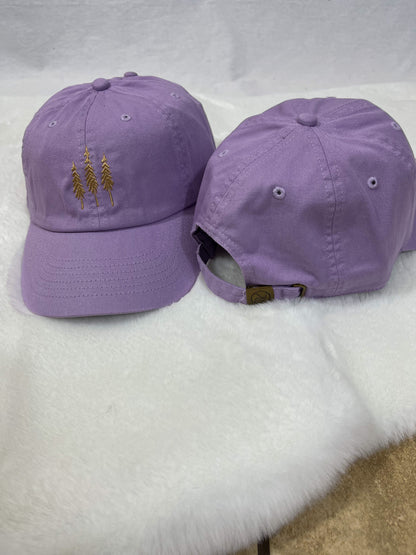 Sequoia Tree Dad Hat (Lavender)