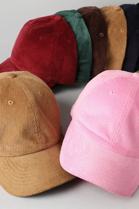 Harvey Corduroy Adjustable Dad Hat