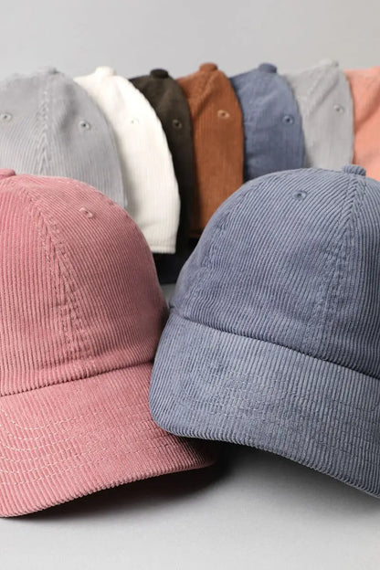 Harvey Corduroy Adjustable Dad Hat