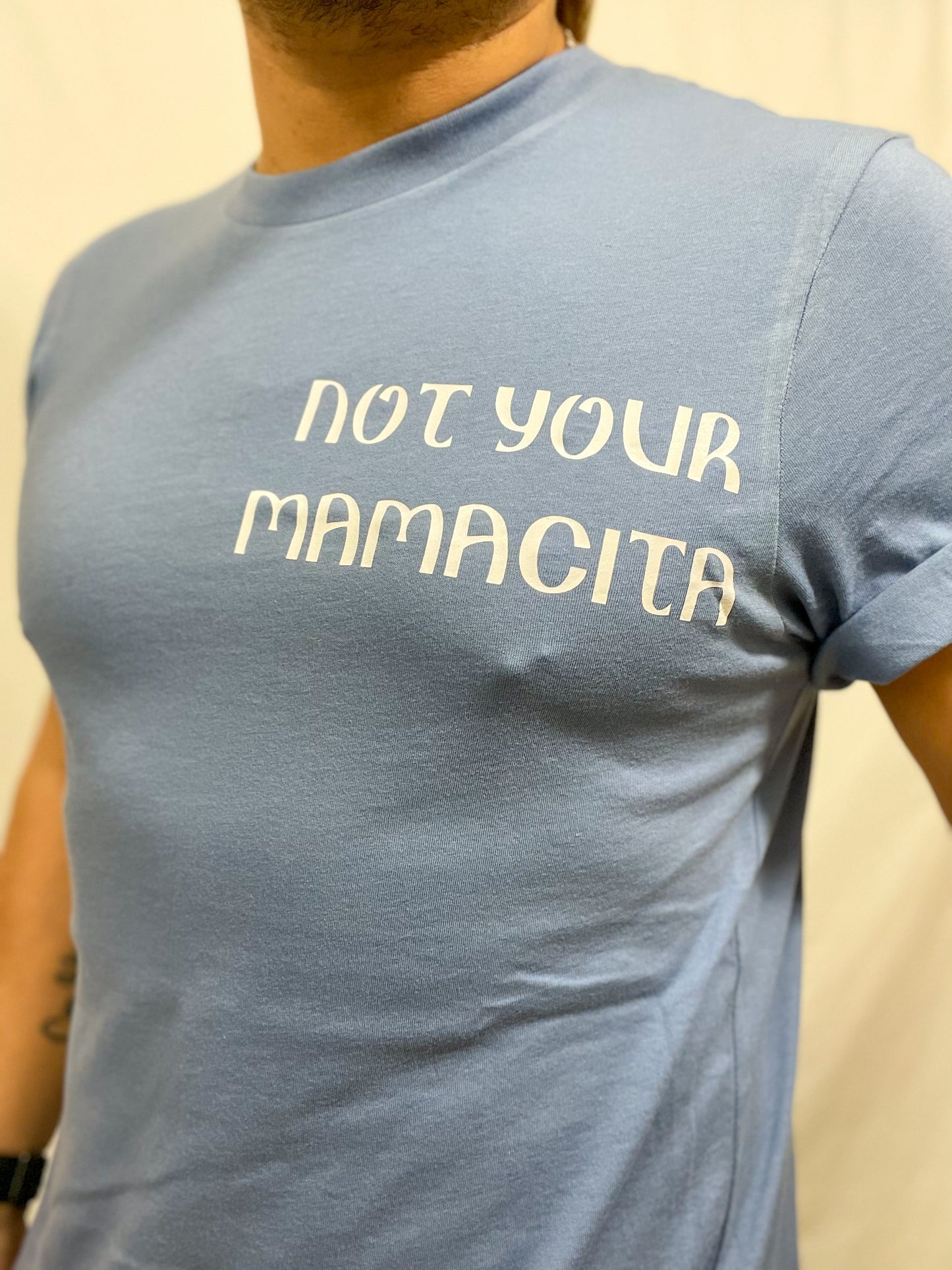 Not Your Mamacita Graphic Tee (Lavender Blue)