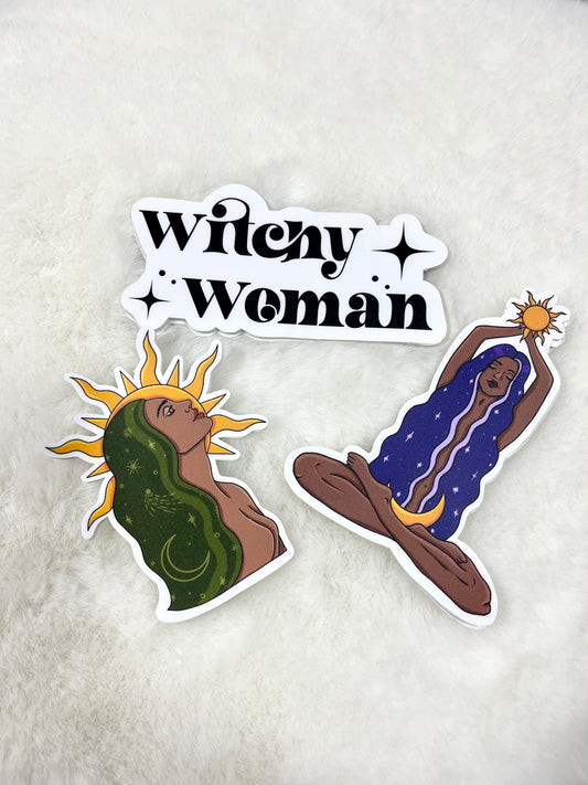 Witchy Woman Universal Lover - Dark Skin Sticker Pack