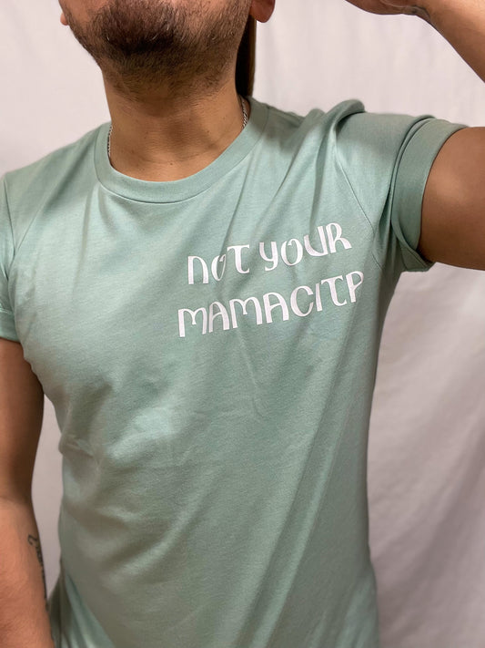 Not Your Mamacita Graphic Tee (Heather Dusty Blue)