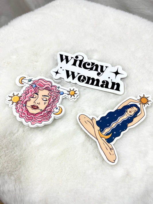 Witchy Woman Universal Lover - Light Skin Sticker Pack