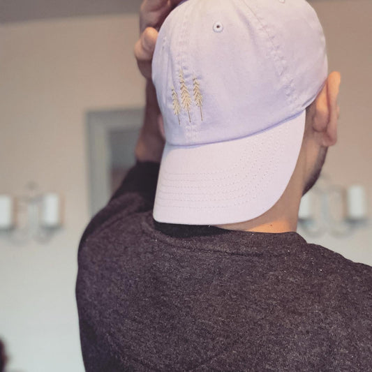 Sequoia Tree Dad Hat (Lavender)